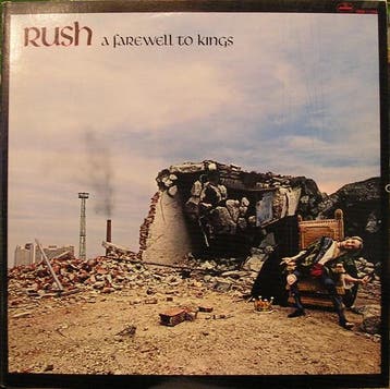 Rush – A Farewell To Kings (LP, 1977), Ophalen of Verzenden, Gebruikt