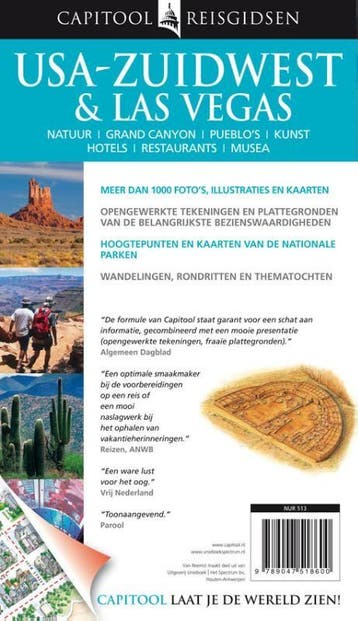 USA Zuid-West & Las Vegas / Capitool reisgidsen Randa Bishop, Verzenden, Gelezen, Randa Bishop