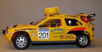 Solido 1:18 - Model raceauto (2) - Citroen ZX Parijs-Dakar &, Nieuw