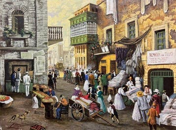 Lucio Alberto Torres García (1940-2011) - A Haberdashery in