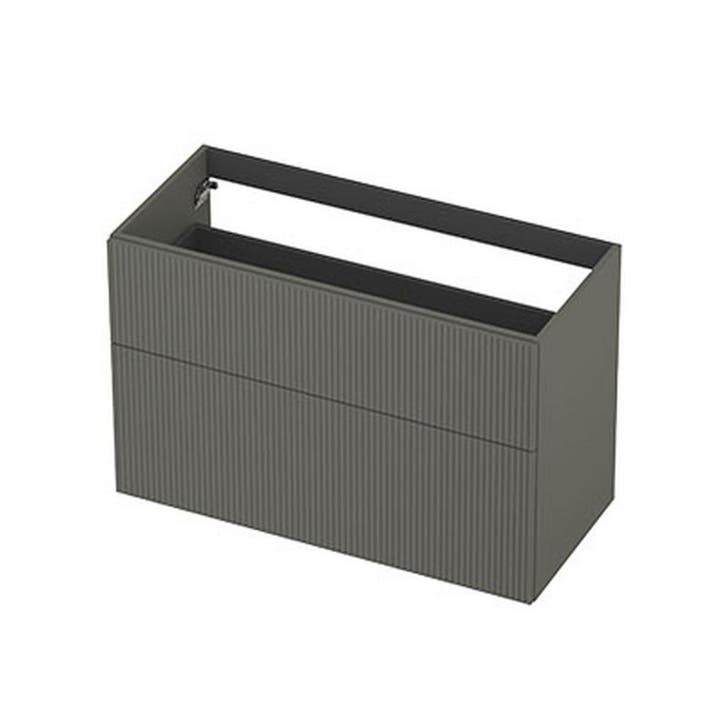 INK - Onderkast 2L A-sym Gelakt Gefr. Front - 1000x450x650, Huis en Inrichting, Badkamer | Badkamermeubels, Ophalen of Verzenden