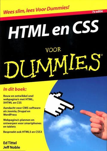 HTML en CSS voor Dummies / Voor Dummies - Ed Tittel, Verzenden, Gelezen, Ed Tittel