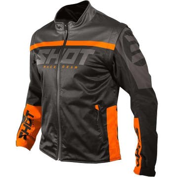 Enduro Jas Shot Lite 2.0 Softshell Oranje - MAAT SMALL, Verzenden, Nieuw met kaartje, Jas | textiel, Shot