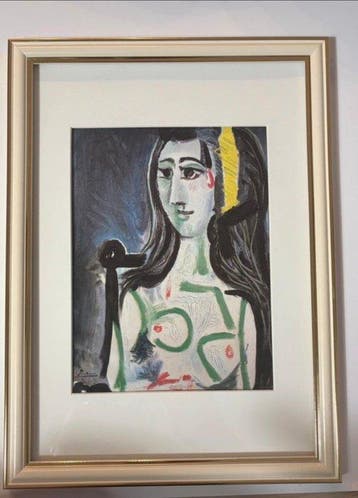 Pablo Picasso (1881-1973) - Lot de 2 portraits signés