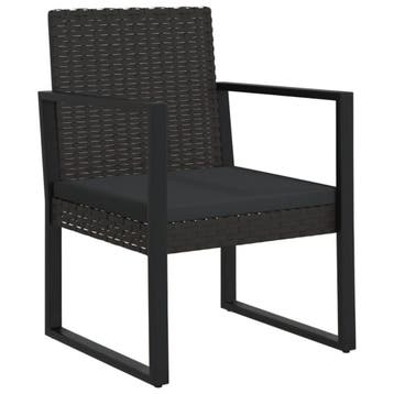 Luxe Tuinstoel PE-rattan | 51% Korting, Tuin en Terras, Tuinstoelen, Ophalen of Verzenden, Zo goed als nieuw, Wicker