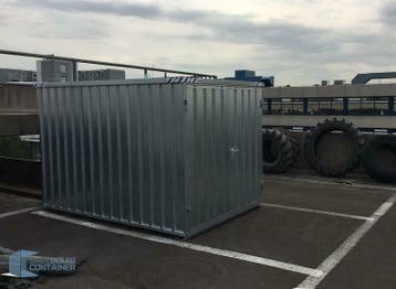 Stevige opslagloods, geen onderhoud nodig, robuust staal!, Doe-het-zelf en Verbouw, Containers