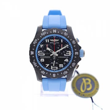 Breitling Endurance Pro Light Blue X82310; Chronograaf..., Overige merken, Overige materialen, Kunststof, Ophalen of Verzenden