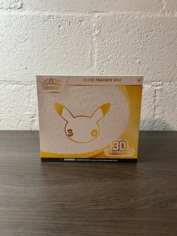 Pokémon - 1 Elite trainer box - Pokémon TCG - 30th, Nieuw