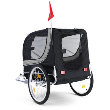 Fietskar Hond XL | Stalen Frame | Premium | OP=OP, Fietsen en Brommers, Fietsaccessoires | Aanhangers en Karren, Opvouwbaar, Nieuw