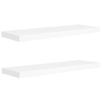 VidaXL wandschap , wit, 80 x 23,5 cm, Ophalen, Nieuw