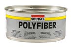 Soudal polyfiber 1,5 kg, grijs, blik verharder, Verzenden, Nieuw