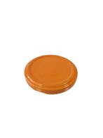 Deksel effen oranje 63mm twist-off 1150 stuks, nieuw -, Ophalen of Verzenden