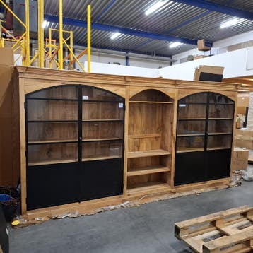 Buffetkast | Mangohout  | 400 cm, 1 geheel, 2026, Huis en Inrichting, Kasten | Buffetkasten, Nieuw