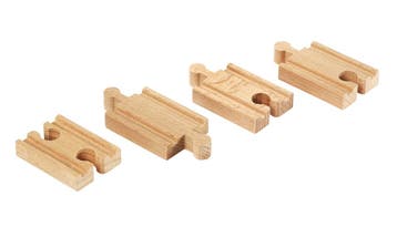 Brio Korte rechte rails houten trei van €9,99 voor €9,90, Ophalen of Verzenden, Nieuw