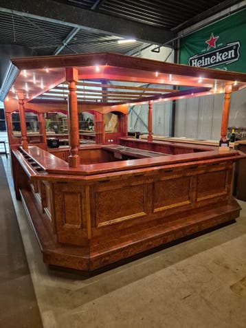 bar kopen horecabar huisbar barmeubel 200 stuks in voorraad, Ophalen of Verzenden, Gebruikt, Complete inventaris