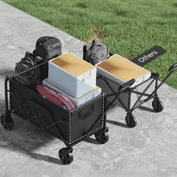 Opvouwbare Kampeerwagen met Wielen - 75KG Draagkracht - Idea, Verzenden, Nieuw