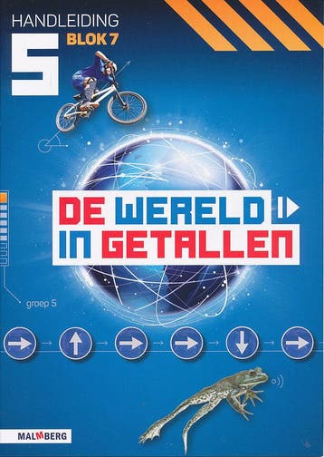 De wereld in Getallen versie 5 Handleiding blok 7 groep 5, Boeken, Schoolboeken, Verzenden, Nieuw