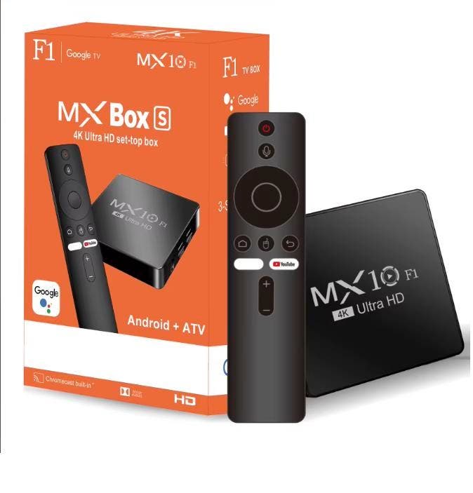 Smart TV Box Android 13 WiFi Bluetooth Voice Control, Audio, Tv en Foto, Televisies, Nieuw, Verzenden