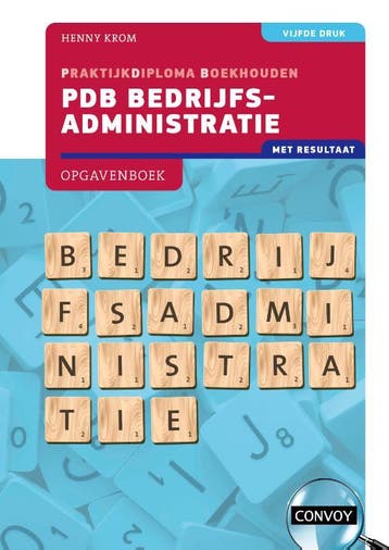 5e druk / PDB Bedrijfsadministratie met resultaat /, Boeken, Verzenden, Zo goed als nieuw, H.M.M. Krom