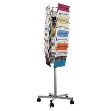 Foldercarrousel 32 Vaks A4 grijs | Displaywinkel.nl, Zakelijke goederen, Verzenden, Nieuw in verpakking, Etalage