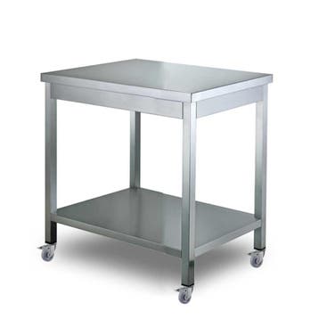 HCB Basic-line Werktafel - met onderschap - 70 x 70 x 85 cm, Zakelijke goederen, Horeca | Keukenapparatuur, Verzenden, Nieuw in verpakking