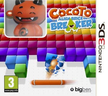 3DS Cocoto Alien Brick Breaker + Figure (Geseald), Verzenden, Nieuw