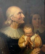 Pieter Gerardus Bernhard (1813 - 1880) - Opa met