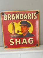 Brandaris Shag – emaille reclamebord – zeeman met pijp &, Antiek en Kunst