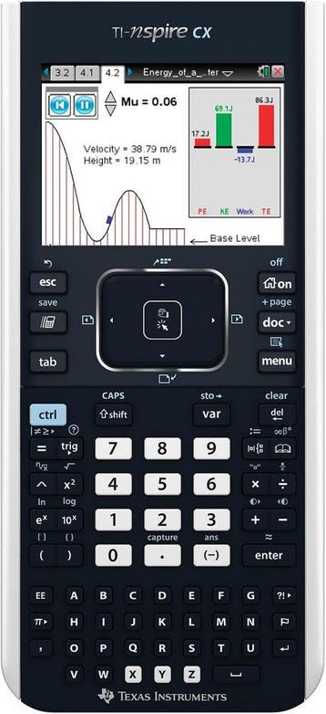 Texas Instruments TI-Nspire CX Wetenschappelijke Rekenmachin, Diversen, Verzenden, Zo goed als nieuw