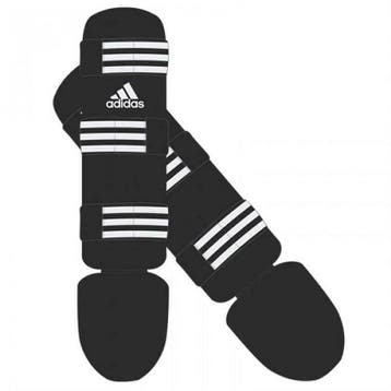 Adidas Shin-n-Step Guard -Zwart/Wit, Sport en Fitness, Vechtsporten en Zelfverdediging, Ophalen of Verzenden, Nieuw