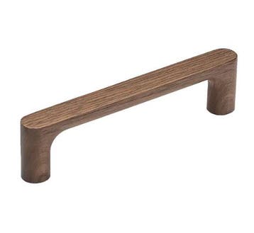 Greep Silkeborg Walnoot gelakt 128 mm, Verzenden, Nieuw