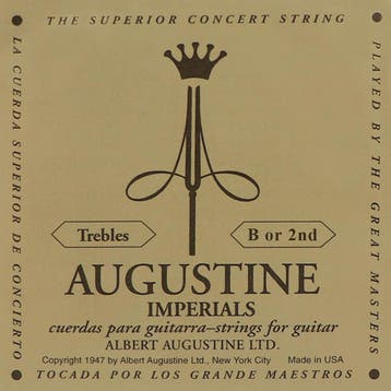 Augustine AUIMP-2 B-2 snaar, clear nylon, high tension, Muziek en Instrumenten, Ophalen of Verzenden, Nieuw