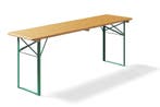 Biertafel 220 x 60cm | Kwaliteits biertafelset, Tuin en Terras, Ophalen of Verzenden, Nieuw