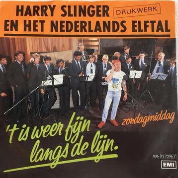 vinyl single 7 inch - Harry Slinger - n Het Nederlands El..., Verzenden, Zo goed als nieuw, 7 inch, Nederlandstalig