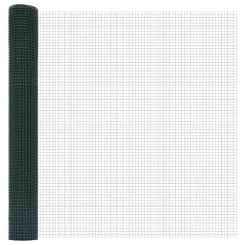 vidaXL Gelast gaashek 2500 x 120 cm Groen, Verzenden, Nieuw, Kunststof