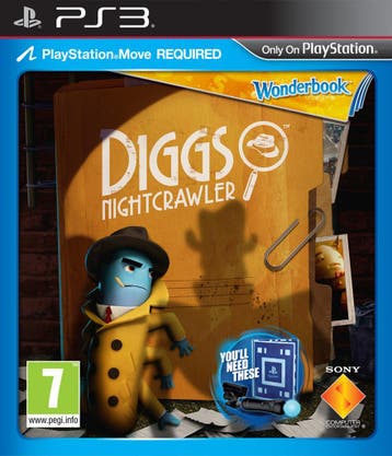 Playstation 3 Wonderbook: Diggs Nightcrawler, Verzenden, Zo goed als nieuw