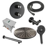 Brauer Gunmetal Carving Thermostatische Regendoucheset, Ophalen of Verzenden, Nieuw