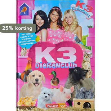 K3 dierenclub - Studio 100 9789059169500, Boeken, Verzenden, Gelezen, Studio 100