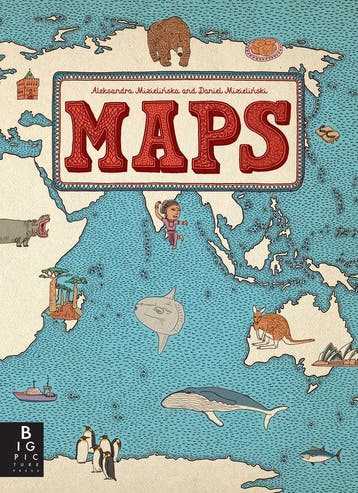 9780763668969 Maps Aleksandra Mizielinska, Boeken, Verzenden, Nieuw, Aleksandra Mizielinska