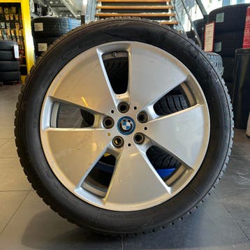 BMW i3  | 19 inch velgenset  | Br. Stone winter * | 0326-20, 19 inch, Gebruikt, 155 mm, Banden en Velgen