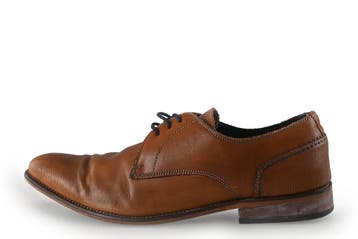 Manfield Veterschoenen in maat 43 Cognac, Kleding | Heren, Schoenen, Manfield, Overige kleuren, Verzenden, Zo goed als nieuw