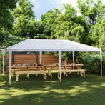 vidaXL Partytent 4x6 m wit, Tuin en Terras, Partytenten, Verzenden, Nieuw, Partytent