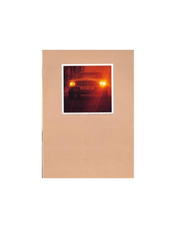 1971 MERCEDES BENZ 350 SL BROCHURE DUITS, Nieuw, Author