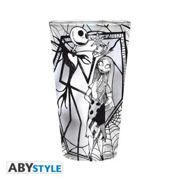 Nightmare Before Christmas Jack & Sally XL Glas, Verzamelen, Ophalen of Verzenden, Nieuw