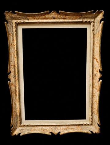 Lijst - Hout, Gips - 30 × 23