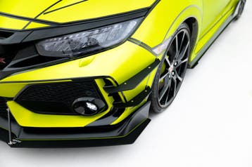 Maxton Canards (Bumper spoilers) Honda Civic Type-R Mk10 /, Verzenden