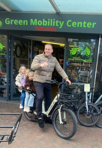 Longtail ebike 1, 2 of 3 zitjes Vogue, Trenergy, Brinckers, Nieuw, Ophalen of Verzenden, 47 tot 51 cm, Brinckers