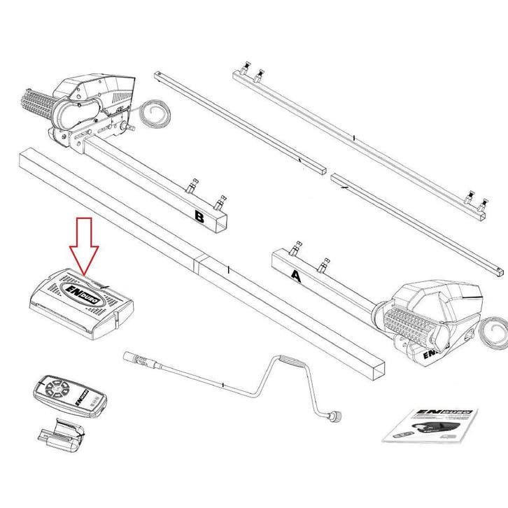 Enduro Electronica besturingskast EM203/EM303(+)/EM313, Caravans en Kamperen, Camper-accessoires, Nieuw, Ophalen of Verzenden
