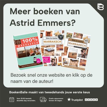 100% Marrakech / 100% stedengidsen - Astrid Emmers, Boeken, Verzenden, Zo goed als nieuw, Astrid Emmers