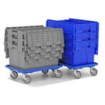 Onderwagen rolplateau 4 zwenkwielen zonder rem, Ophalen of Verzenden